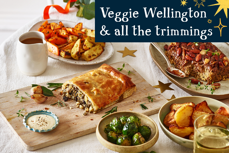 Veggie Christmas Dinner