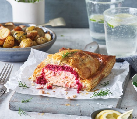 Salmon Wellington image