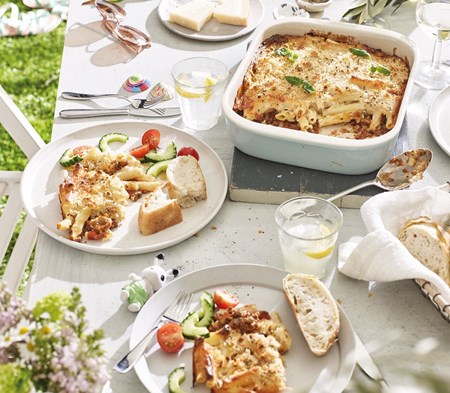 Beef Bolognese Pasta Bake image