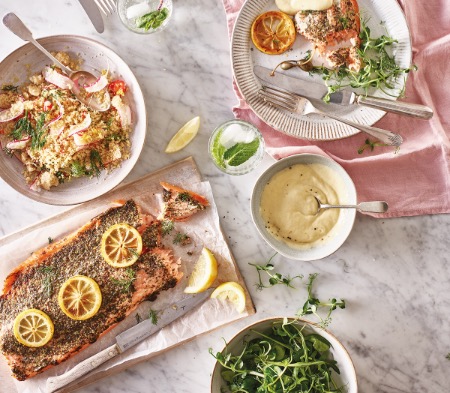Side of Scottish Salmon with Lemon & Dill image