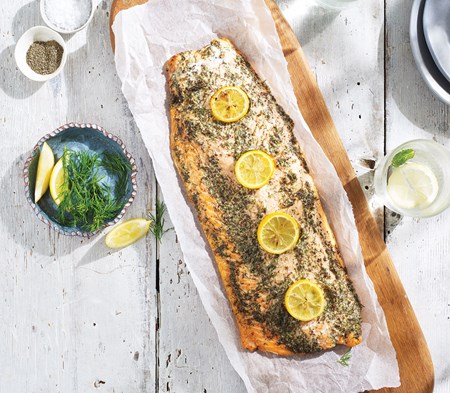 Side of Scottish Salmon with Lemon & Dill Side of Scottish Salmon with Lemon & Dill
