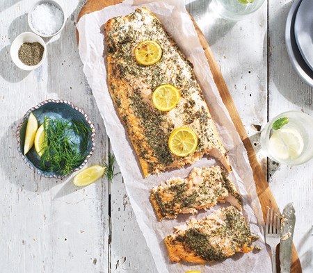 Side of Scottish Salmon with Lemon & Dill Side of Scottish Salmon with Lemon & Dill
