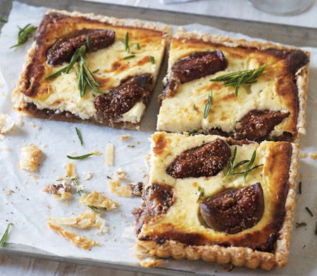 Goat's Cheese, Fig & Rosemary Tart image