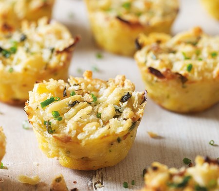 Macaroni Cheese Bites with Smoked Cheddar image