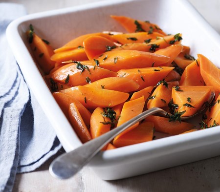 Honey-glazed Carrots with Thyme Honey-glazed Carrots with Thyme