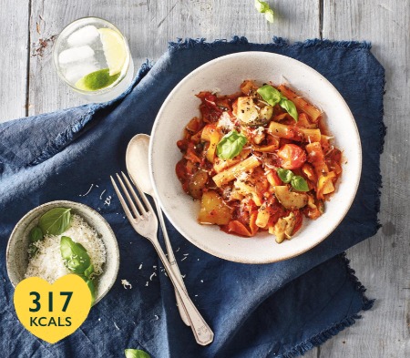 Halloumi & Roasted Vegetable Pasta image