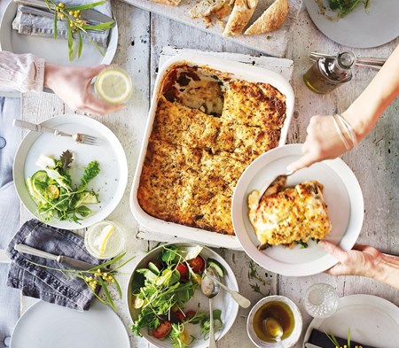The Grand Roasted Vegetable Lasagne The Grand Roasted Vegetable Lasagne
