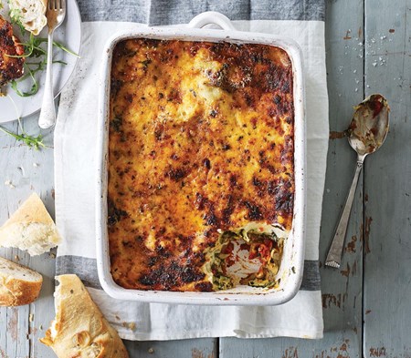 The Grand Roasted Vegetable Lasagne The Grand Roasted Vegetable Lasagne