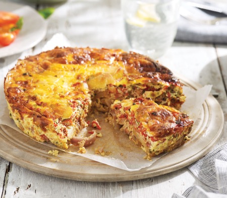 Chorizo & Piquillo Pepper Frittata image