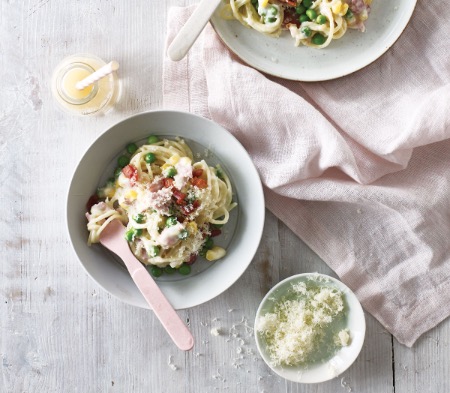 Kids Spaghetti Carbonara image