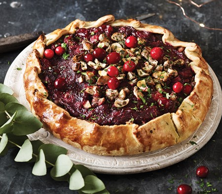Game Pie with Cranberries & Chestnuts Game Pie with Cranberries & Chestnuts