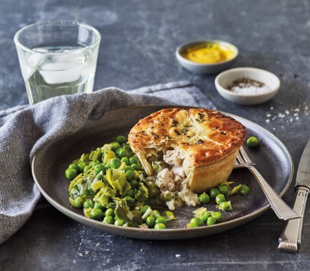 Spring Chicken & Asparagus Pie image
