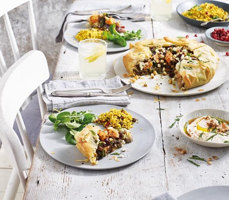 Moroccan Lamb Filo Pie Moroccan Lamb Filo Pie