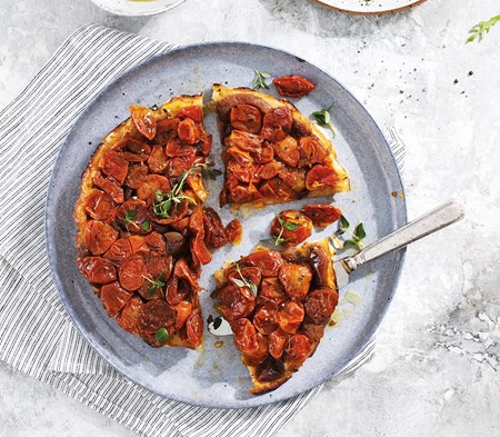 Slow-roasted Tomato Tarte Tatin Slow-roasted Tomato Tarte Tatin