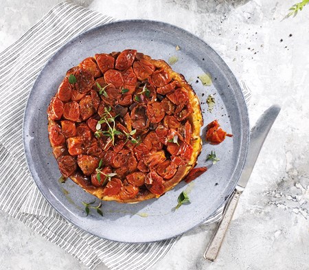 Slow-roasted Tomato Tarte Tatin Slow-roasted Tomato Tarte Tatin