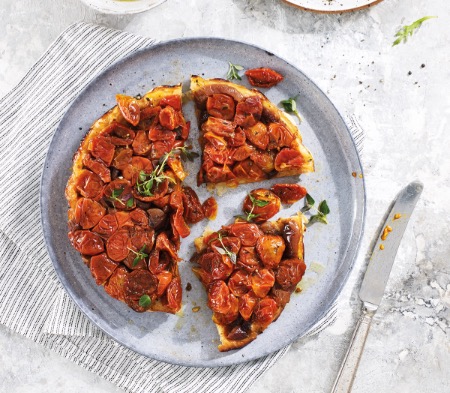 Slow-roasted Tomato Tarte Tatin Slow-roasted Tomato Tarte Tatin