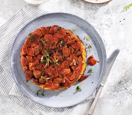 Slow-roasted Tomato Tarte Tatin Slow-roasted Tomato Tarte Tatin