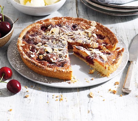 Cherry & Almond Tart Cherry & Almond Tart