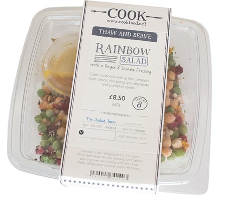 Rainbow Salad with a Ginger, Lemongrass & Sesame Dressing Rainbow Salad with a Ginger, Lemongrass & Sesame Dressing