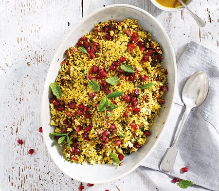 Moroccan Fruity Couscous with a Honey and Ginger Dressing Moroccan Fruity Couscous with a Honey and Ginger Dressing