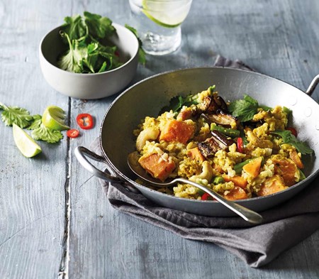 Sweet Potato & Aubergine Sri Lankan Curry Sweet Potato & Aubergine Sri Lankan Curry