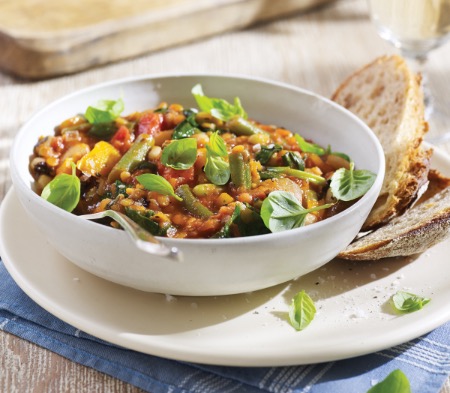 Red Lentil & Mixed Bean Casserole Red Lentil & Mixed Bean Casserole