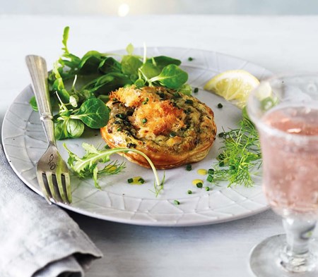 Kiln-Roasted Salmon & Tartare Tart image
