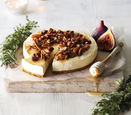 Ricotta, Honey & Fig Cheesecake image