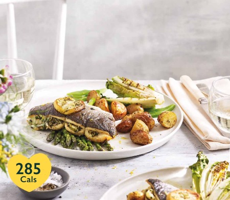 Stuffed Sea Bass with Roasted Fennel & Dill image