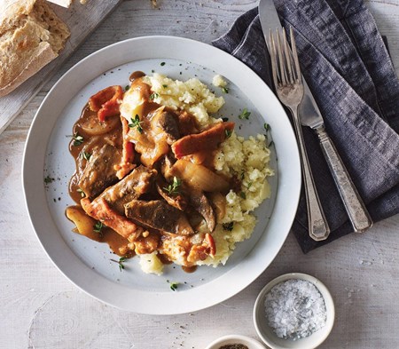 Liver, Bacon and Onions image