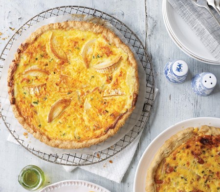 Roasted Pepper and Goat's Cheese Quiche Roasted Pepper and Goat's Cheese Quiche