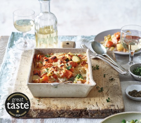 Smoked Haddock & Bacon Gratin image