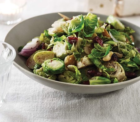 Brussels Sprouts with Chestnuts & Cranberries Brussels Sprouts with Chestnuts & Cranberries