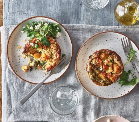 Butternut Squash & Spinach Tartlets image