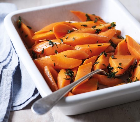 Honey-Glazed Carrots with Thyme Honey-Glazed Carrots with Thyme